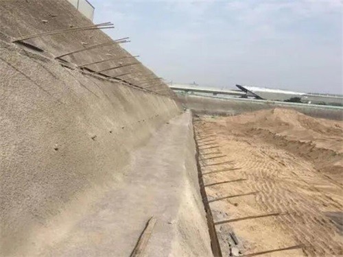 涟水河道边坡加固